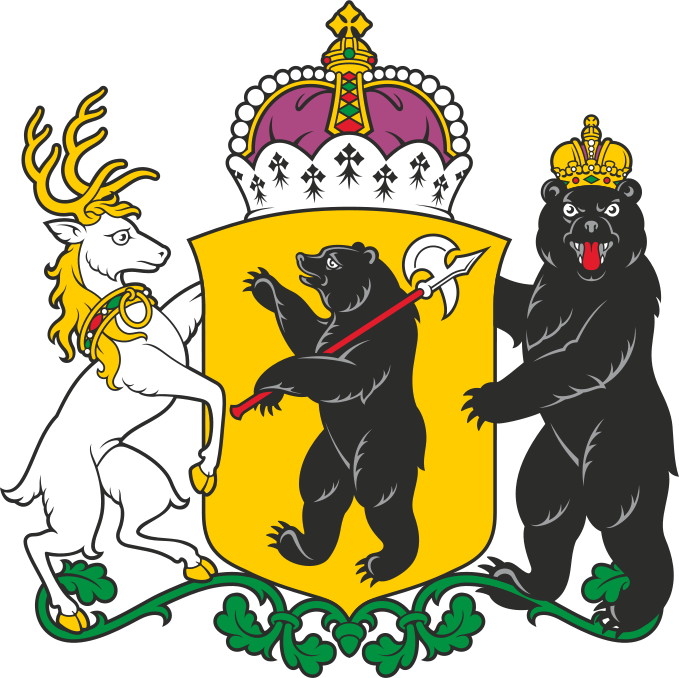 Yaroslavl oblast coat of arms (pro100travel.ru).png